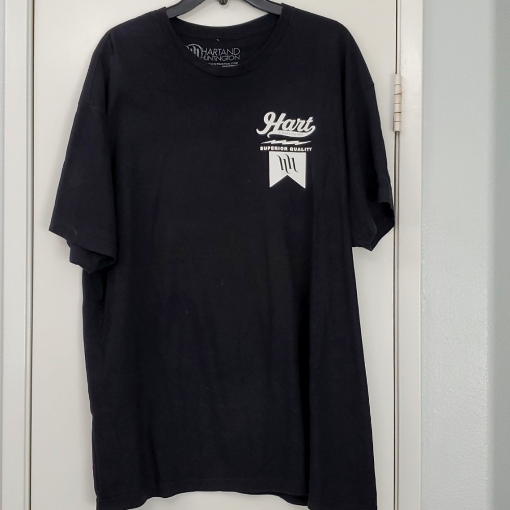 Hart & Huntington Men's XXL Black Tshirt
